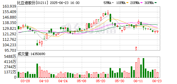 稳拿证券 汽车行业史上最大！比亚迪巨额融资落地