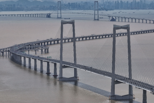 天金策略 台风10级风圈将覆盖深中通道，深中通道临时封闭